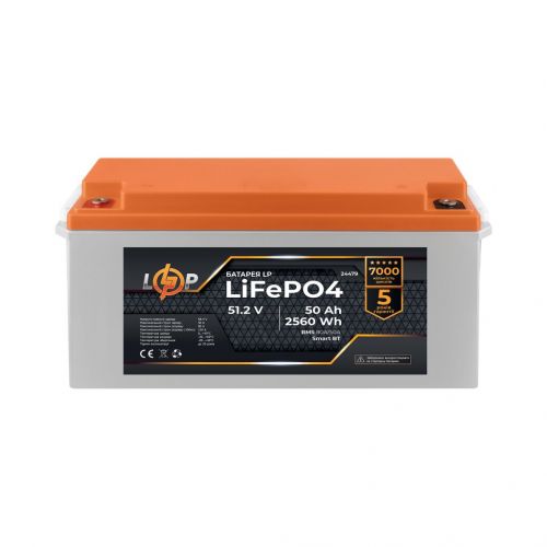 Акумулятор LP LiFePO4 51,2V - 50 Ah (2560Wh)
