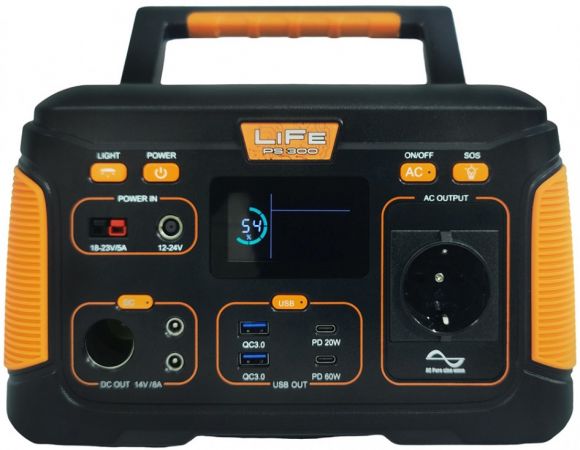 Портативна зарядна станція LiFe PS 300